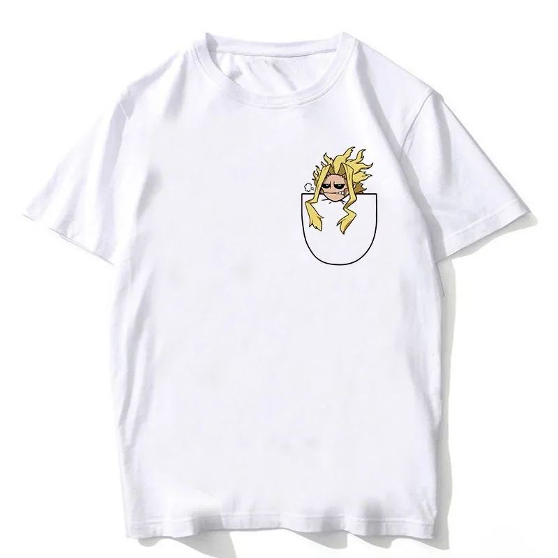 Newest My Hero Academia T Shirts Man Short Sleeve Clothing Boku No cosplay Funny Cartoon T-shirt Unisex streetwear | Мужская одежда