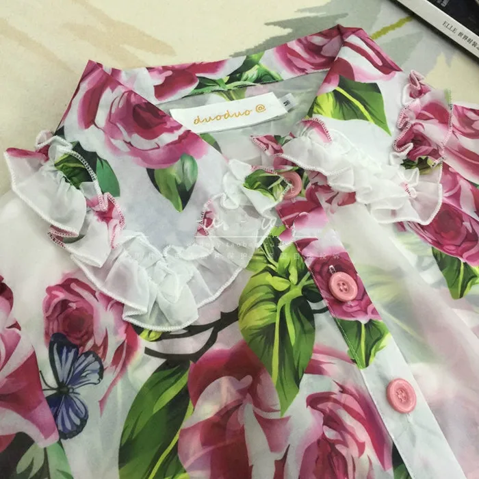 2020 Zanzea Shein корейские продажи вискозные женские топы Blusas Mujer De Moda Розовая Бабочка