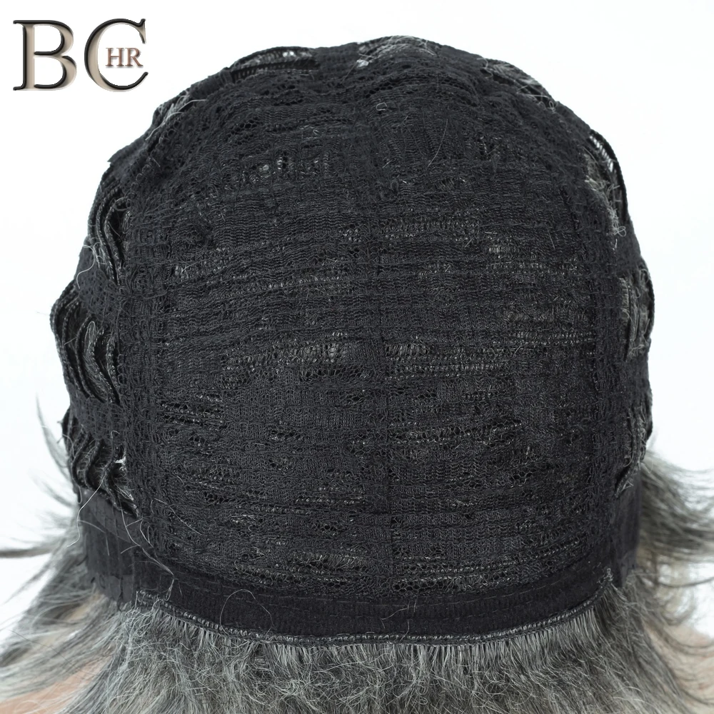 Парик BCHR для женщин короткие синтетические волосы с эффектом омбре темными