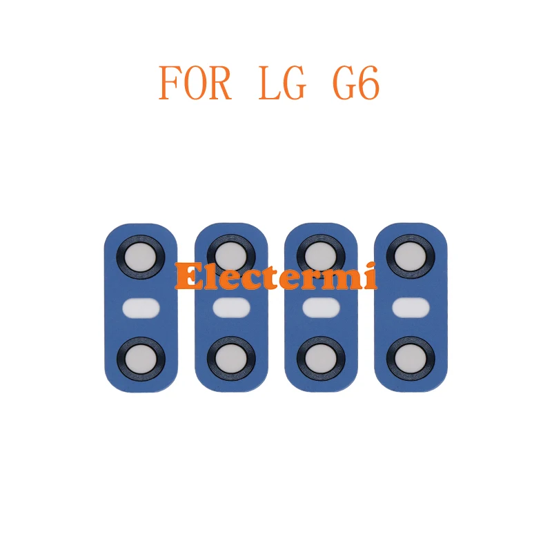 

10PCS Free Shipping Original G6 Back Camera Lens Glass For LG G6 Rear Camera Glass Lens With Sticker Ahesive Replacement