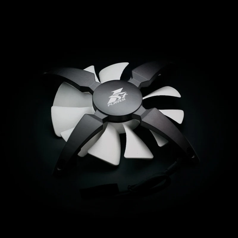 Новейший вентилятор White PRO 120*120*25 мм крутой светодиодный с подсветкой ШИМ шасси