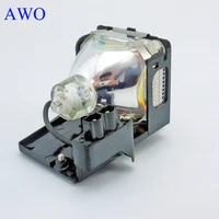 awo replacement projector lamp poa lmp55 for sanyo plc xu47 plc xu48 plc xu50 plc xu51 plc xu55 plc xu58 with housing