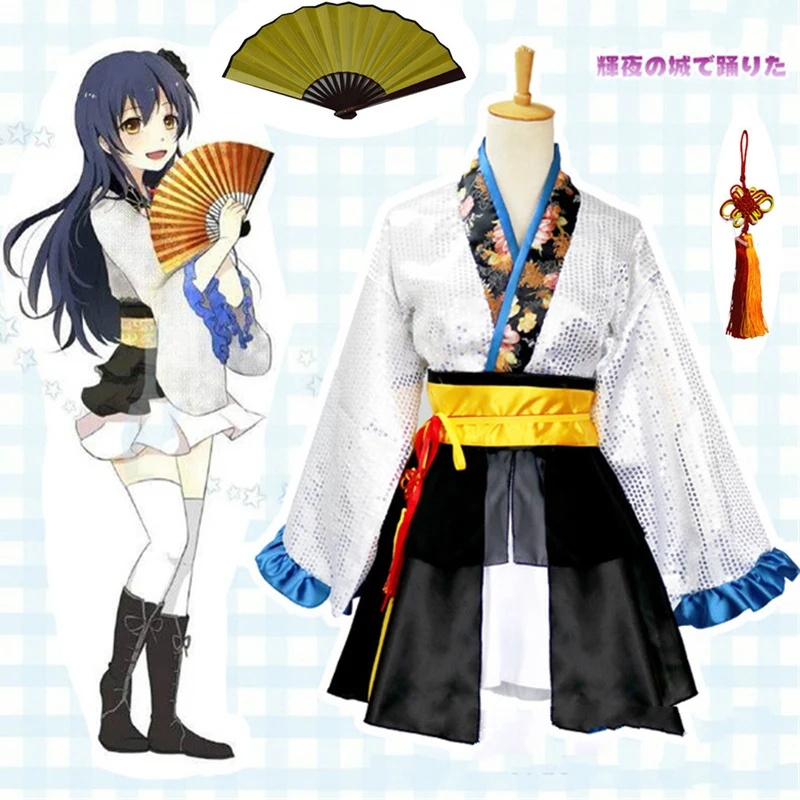 Костюм для косплея Sonoda Umi Love Live кимоно из аниме LoveLive нисикино маки хунока или