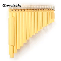 new arrival 32 pipes pan flute double pipes pan pipe g key abs plastic traditional woodwind musical instrument for musical lover