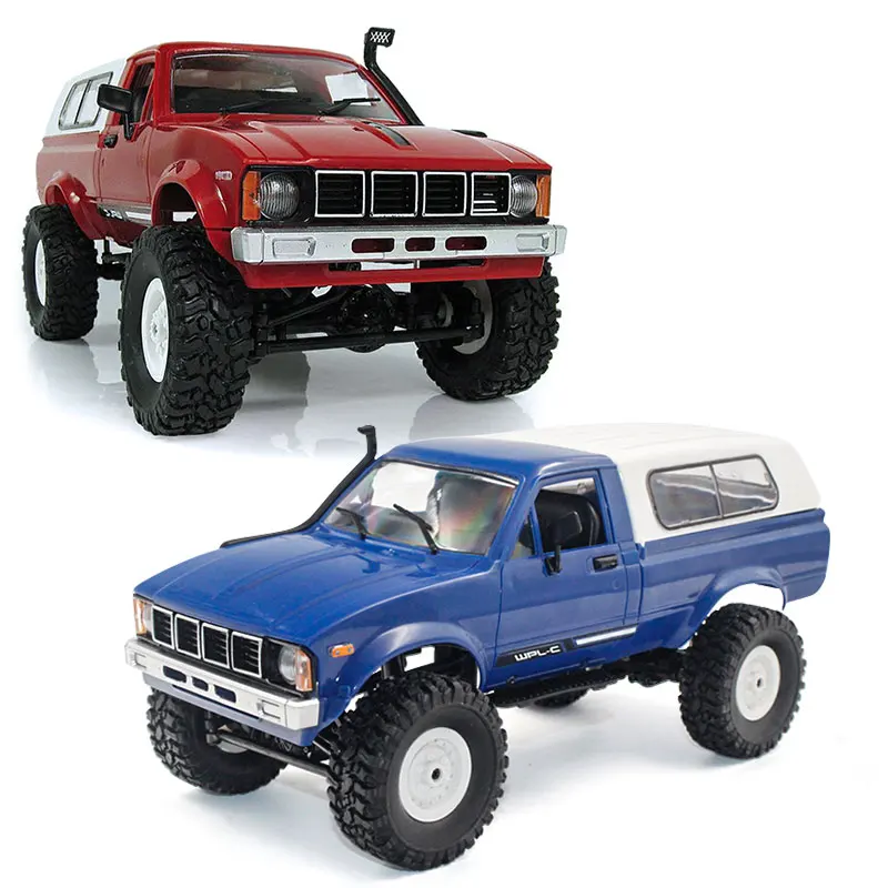 WPL C24 2,4G 1:16 4WD RC автомобиль джип модель Электрический радиоуправляемый внедорожный грузовик багги движущаяся машина радиоуправляемые игрушки подарки для мальчиков