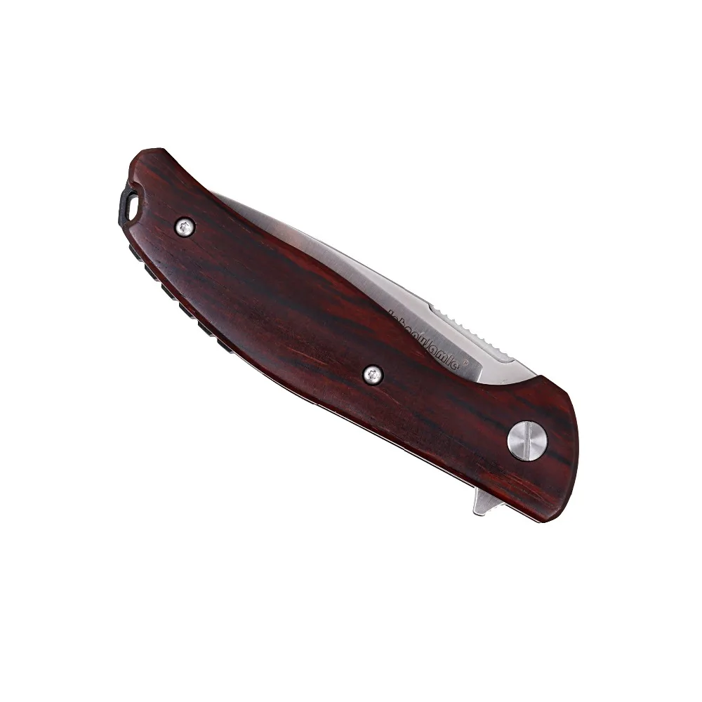 JohnnyJamie Speedball Mini F3 3,3" 100 г Тактический шарикоподшипник Флиппер складной нож D2 лезвие деревянная ручка тактический нож для повседневного использования s