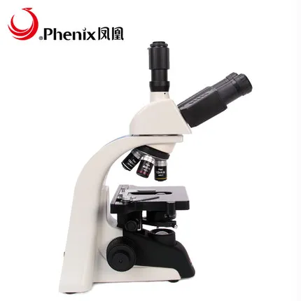 Phenix/40X 1600X тринокулярный микроскоп соединение профессиональных бесконечности