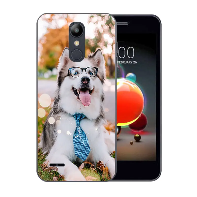 5 0 &quotдля Capa LG K9/K8 2018 Роскошные ТПУ чехлы для телефонов с узором Marb K 9 8 Мягкая