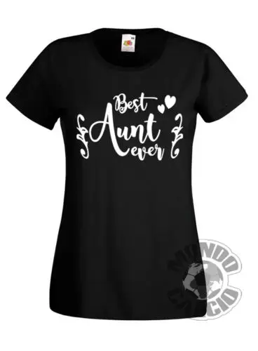 Футболка лучшая тетя EVER MIGLIOR ZIA MAGLIETTA MAGLIA трикотажный свитер &quotDONNA&quot рубашка