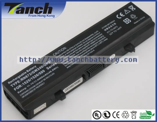 OEM аккумуляторы для ноутбуков DELL GW240 X284G RN873 M911G RU586 1525 1526 1545 11 1 v 4400mAh 49W|battery external|battery