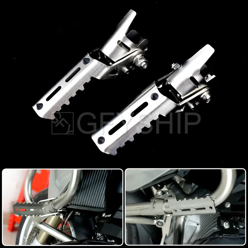 R1200GS motorcycle for BMW R1200GS R1200 LC 2013 2014 2015 2016 2017 R 1200 GS motorcycle road pedal for pipeline rest support