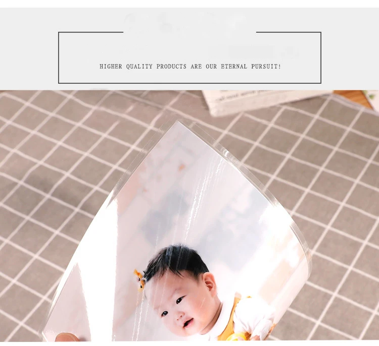 4D Big 6inches Children's Photo Album For 100 11.5x16.2cm Photos Interleaf Cartoon Animal Yearbook Birthday Gifts