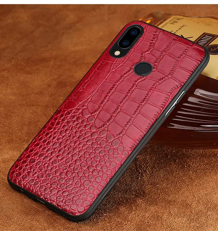rose Red Чехол из натуральной кожи для huawei Nova 5i pro p20 p10 lite mate 20 полный защитный чехол для honor 20 lite 10i 20i 8x - Цвет: rose Red