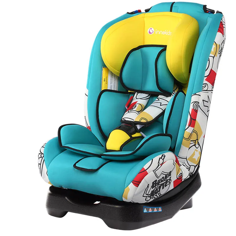 Innokids детское автомобильное кресло безопасности Isofix интерфейс жгут регулируемое детское сиденье безопасности автомобильное кресло-бустер бренд 0-12 лет - Цвет: pattern