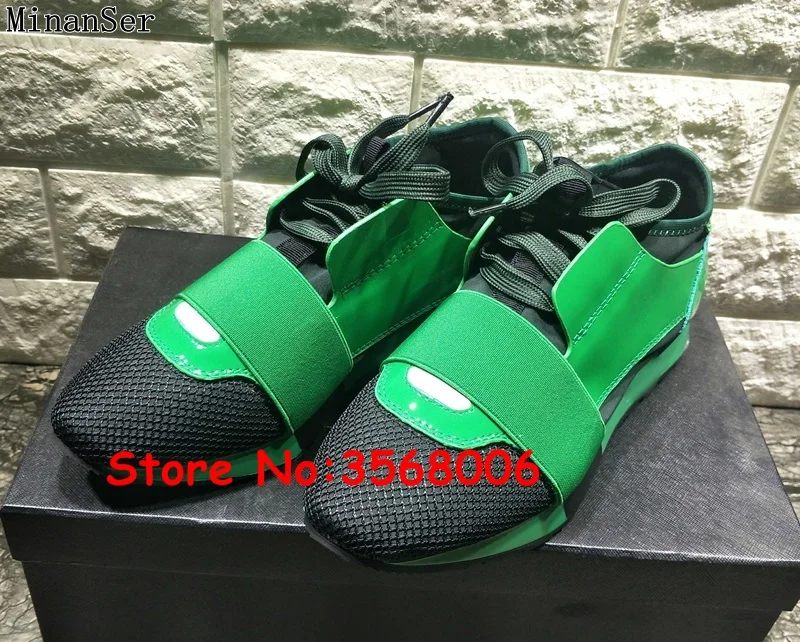 Newest Girls Fashion Leisure Shoes Street Style Cool Mans Couple Race Runners Round Toe Trainers Breathable Female | Обувь