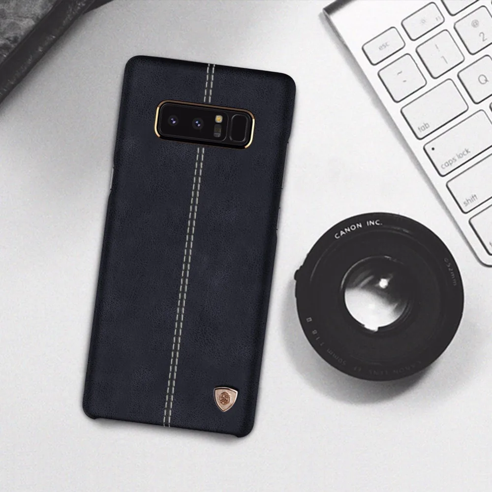 NILLKIN Englon Leather Cover For Samsung Galaxy Note 8 Luxury Vintage Back Phone Cases | Мобильные телефоны и аксессуары