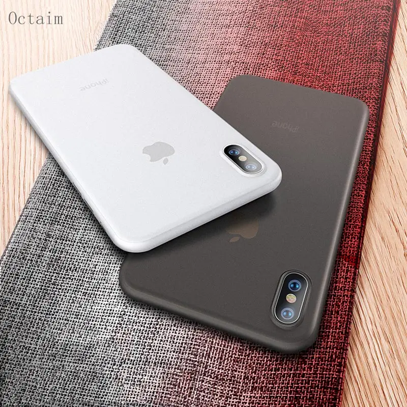 Phone Case For iPhone 6 6S 5 7 8 Plus Cases Soft Clear Full Protective Back Cover Apple XR XS MAX X Ultra Thin 0.3mm |