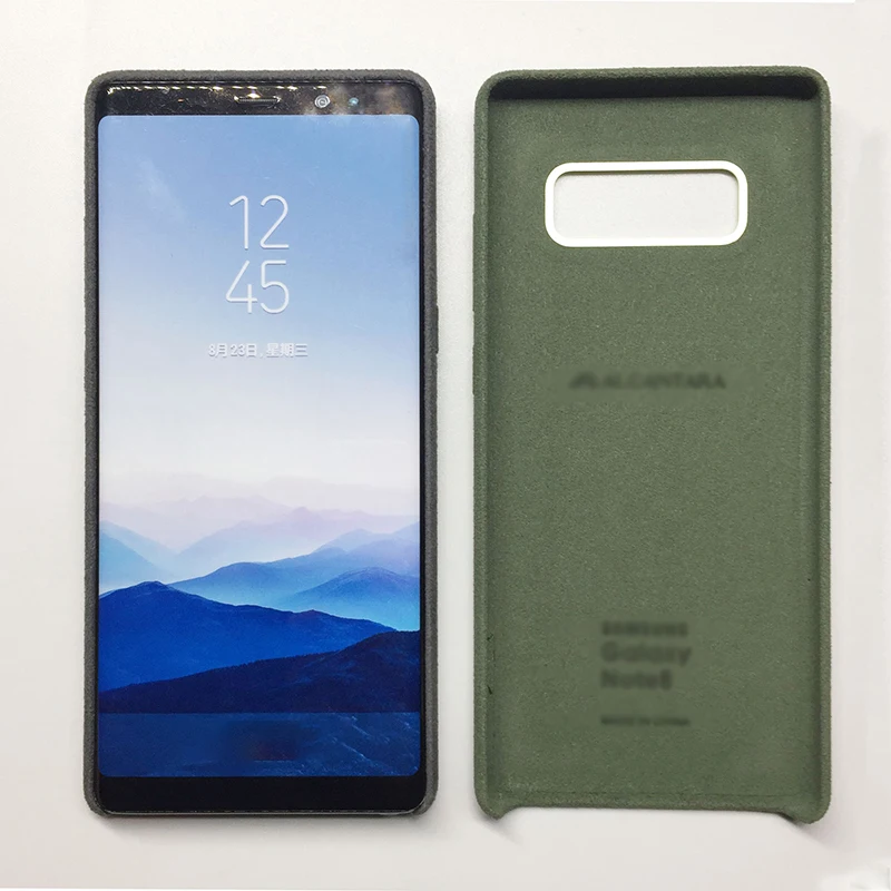 Beyour официальный стиль для samsung Galaxy Note 8 Кожаный чехол Роскошный Полный протектор замшевый Чехол для мобильного телефона чехол для смартфона