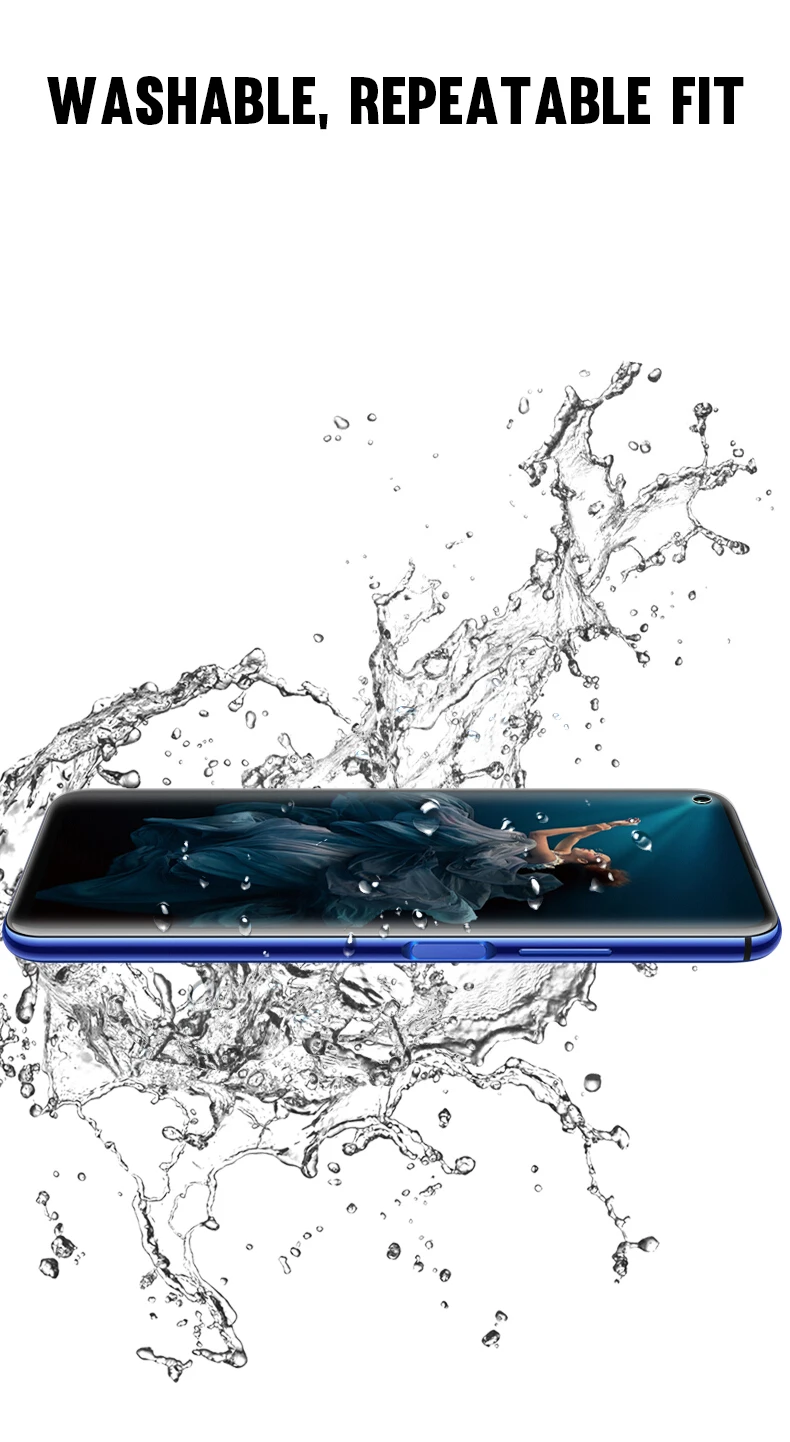 9D пленка для полного покрытия для huawei Honor 20 Pro защита для экрана Гидрогелевая Передняя пленка+ задняя пленка+ стекло для объектива камеры для Honor 20