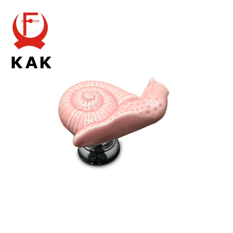 Керамические ручки KAK в виде улитки для ящиков кухонного шкафа дверные детской