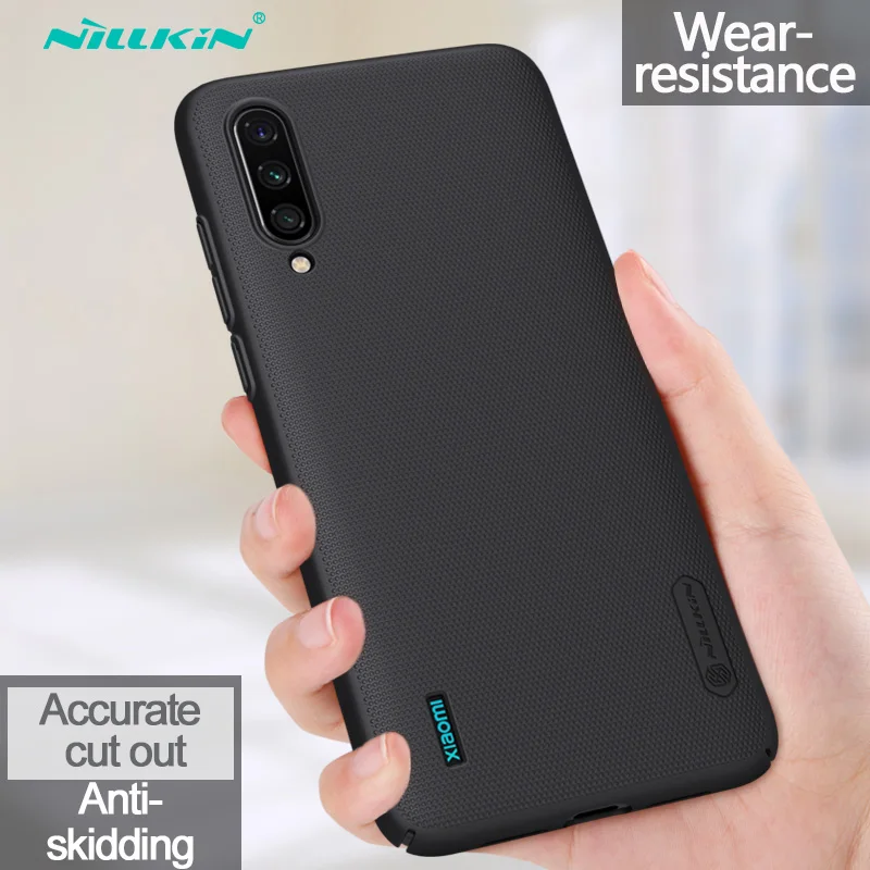 Nillkin матовый защитный чехол для Xiaomi CC9 CC9e Жесткий пластиковый Чехол
