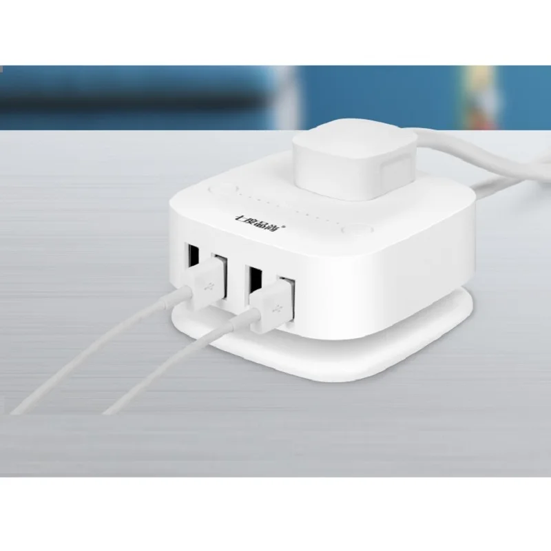 Штепсельная Вилка CN многофункциональная настольная розетка с USB-разъемом и