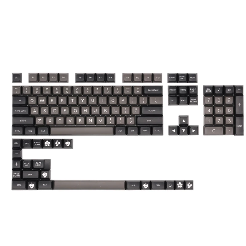 MAXKEY DOLCH SA keycaps Double shot ABS материал для cherry mx механическая клавиатура fit