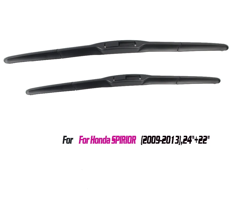 Щетки стеклоочистителя Toocene для Honda SPIRIOR (2009-2013 пар 22 + 24 дюйма лобовое стекло