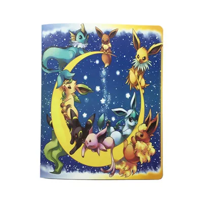Горячая Коллекция альбомов Pokemon карты Альбом список книг игральные карточные
