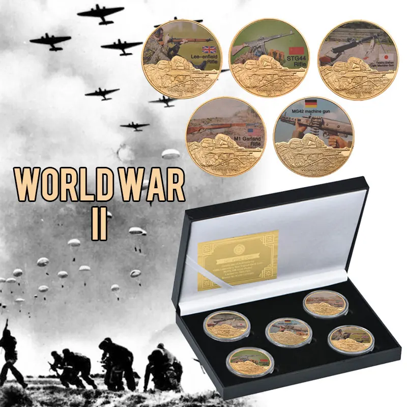 WR позолоченная монета Второй мировой войны памятные монеты Резьба По Металлу для