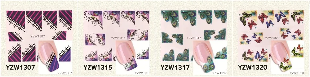 YWK 1 шт. модная панк переводная Фольга наклейка в стиле разбитого стекла для ногтей искусство DIY ногтей красота украшения трафарет наклейка