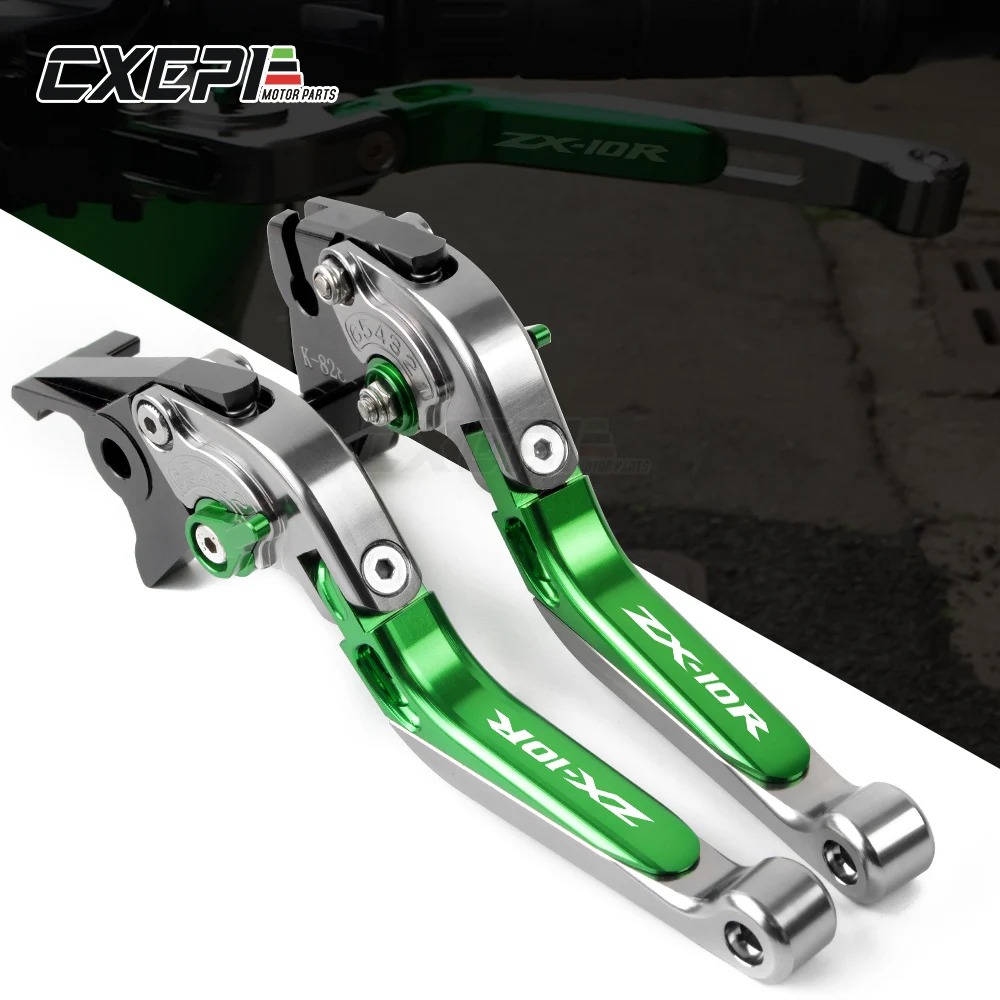 

CNC Motorcycle Adjustable Brake Clutch Levers For Kawasaki ZX10R 2006 2007 2008 2009 2010 2011 2012 2013 2014 2015 2016-2019