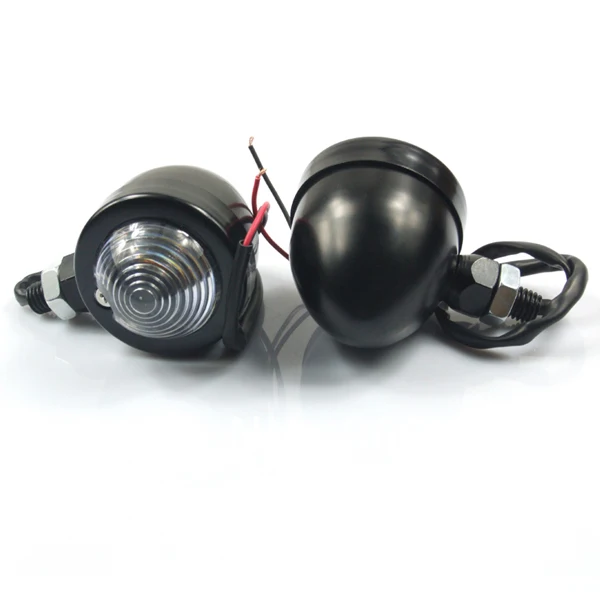 1 пара 2х панхед черный сигнал поворота Универсальный крейсер Чоппер на заказ