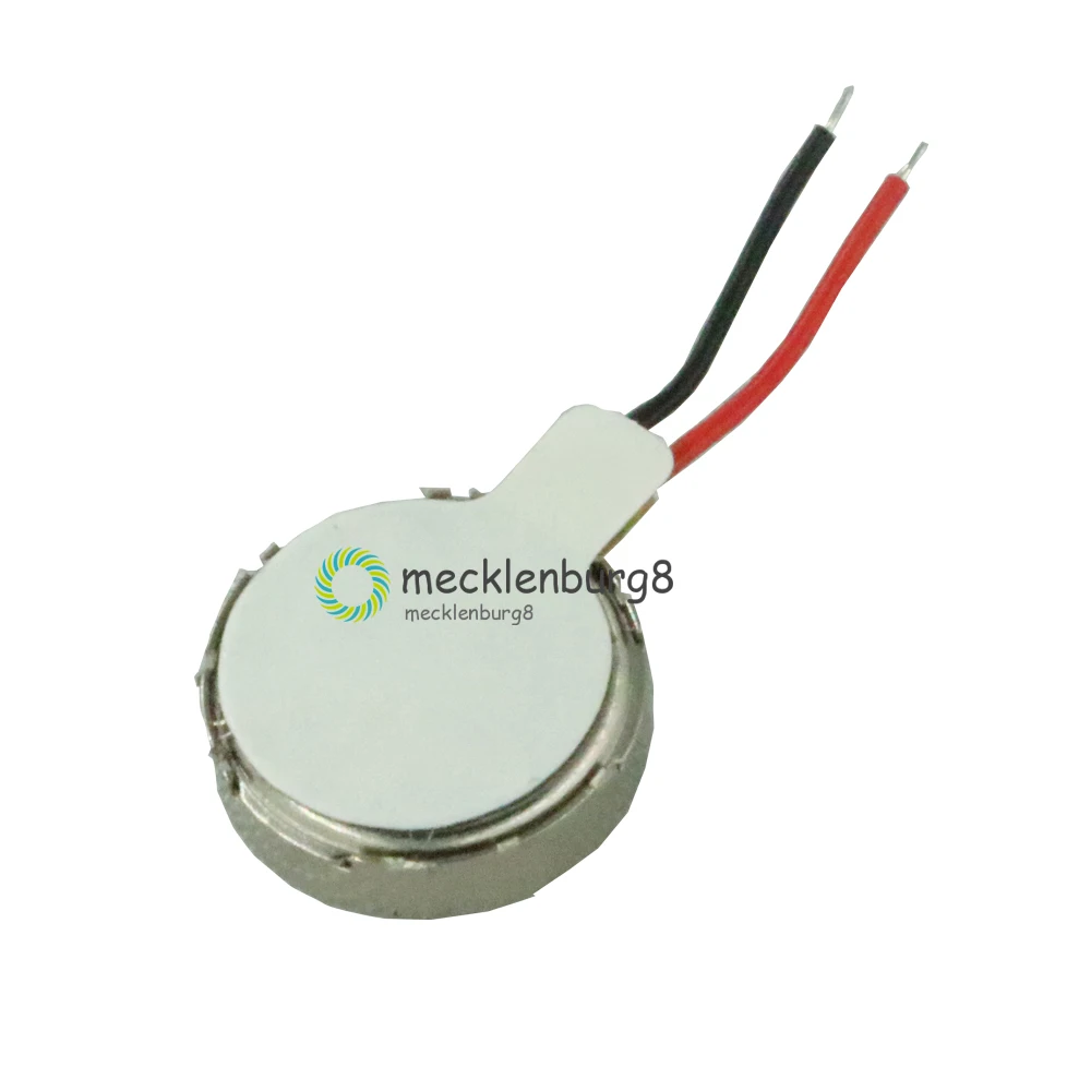 2 шт. Плоский вибрирующий микро двигатель постоянного тока 3 в 8 мм для пейджера и