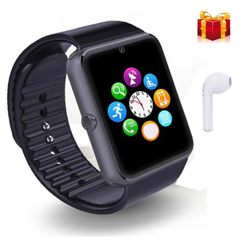 GT08 Смарт часы для женщин мужчин Bluetooth и i7 беспроводной вкладыши Relogio Xiaomi сенсорный