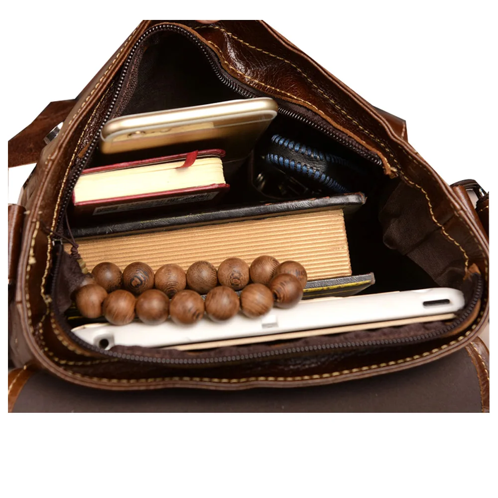 

Cow Genuine Leather Men Handbag Male Messenger Bag Men's Small Real Leather Briefcase Man Casual Crossbody Bags Shoulder Bag