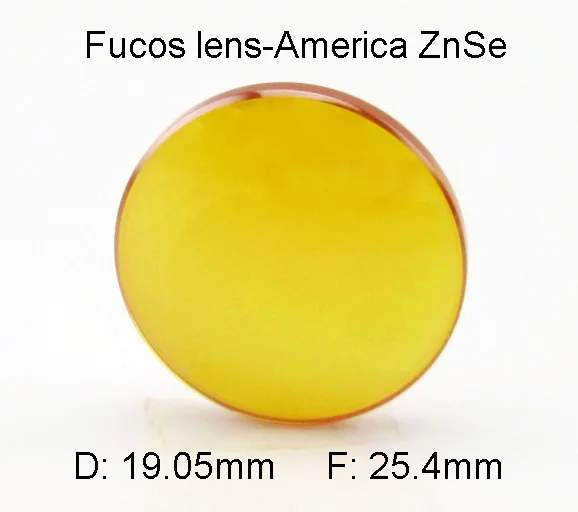 19 05 мм объектив с лазерным фокусом 25 4 длина фокуса американский ZnSe фокус