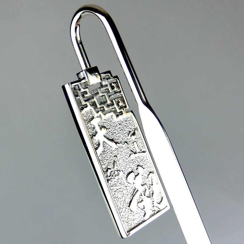 Фарфоровая Закладка Tangfoo школьные металлические закладки для книг детей синие