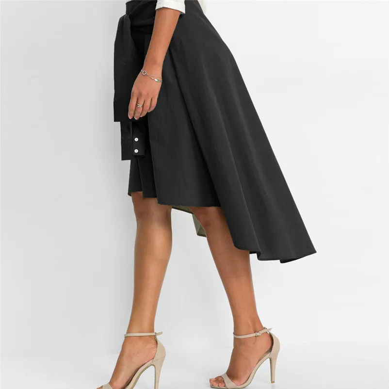 Женская плиссированная юбка летняя элегантная для офиса 2019|Женские юбки| |