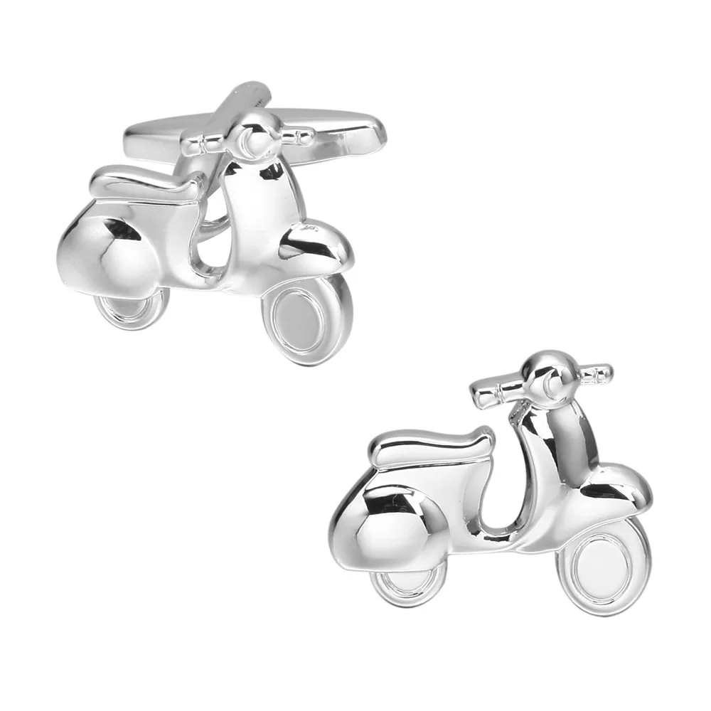 Витрина Запонки мини серебряные электрические запонки Транспорт высокое