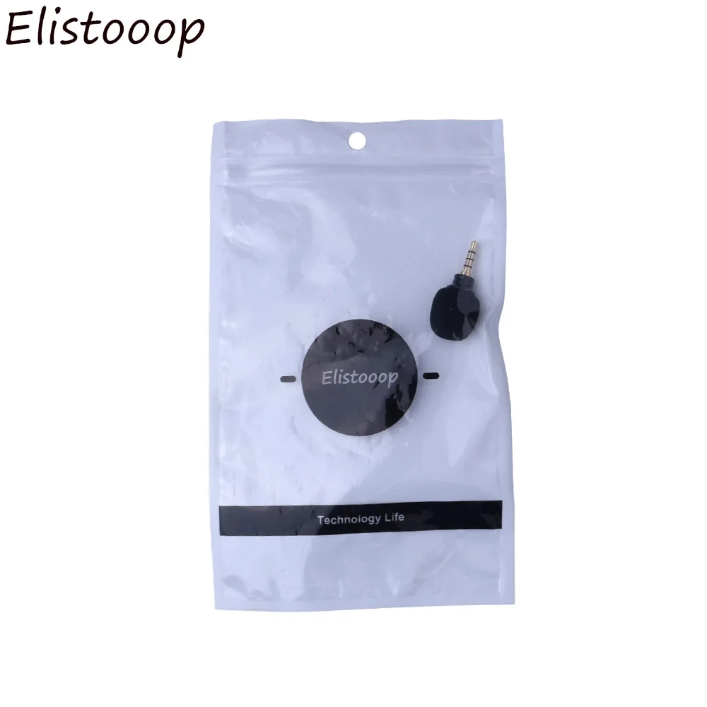 Микрофон Elistooop с разъемом 3,5 мм, микрофон для мобильного телефона, микрофон, микрофонный всенаправленный рекордер, микрофон для мобильного телефона