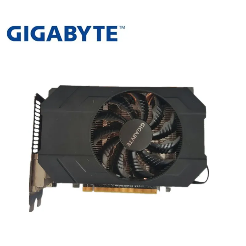 Оригинальная графическая карта GIGABYTE GTX960 2 Гб 128 бит GDDR5 видеокарты для nVIDIA карты VGA