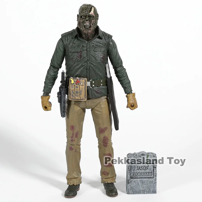2009 Deluxe Edition NECA Figure Friday 13 Джейсон Вурхиз экшн-фигурка ПВХ ужас коллекционные игрушки модель игрушки