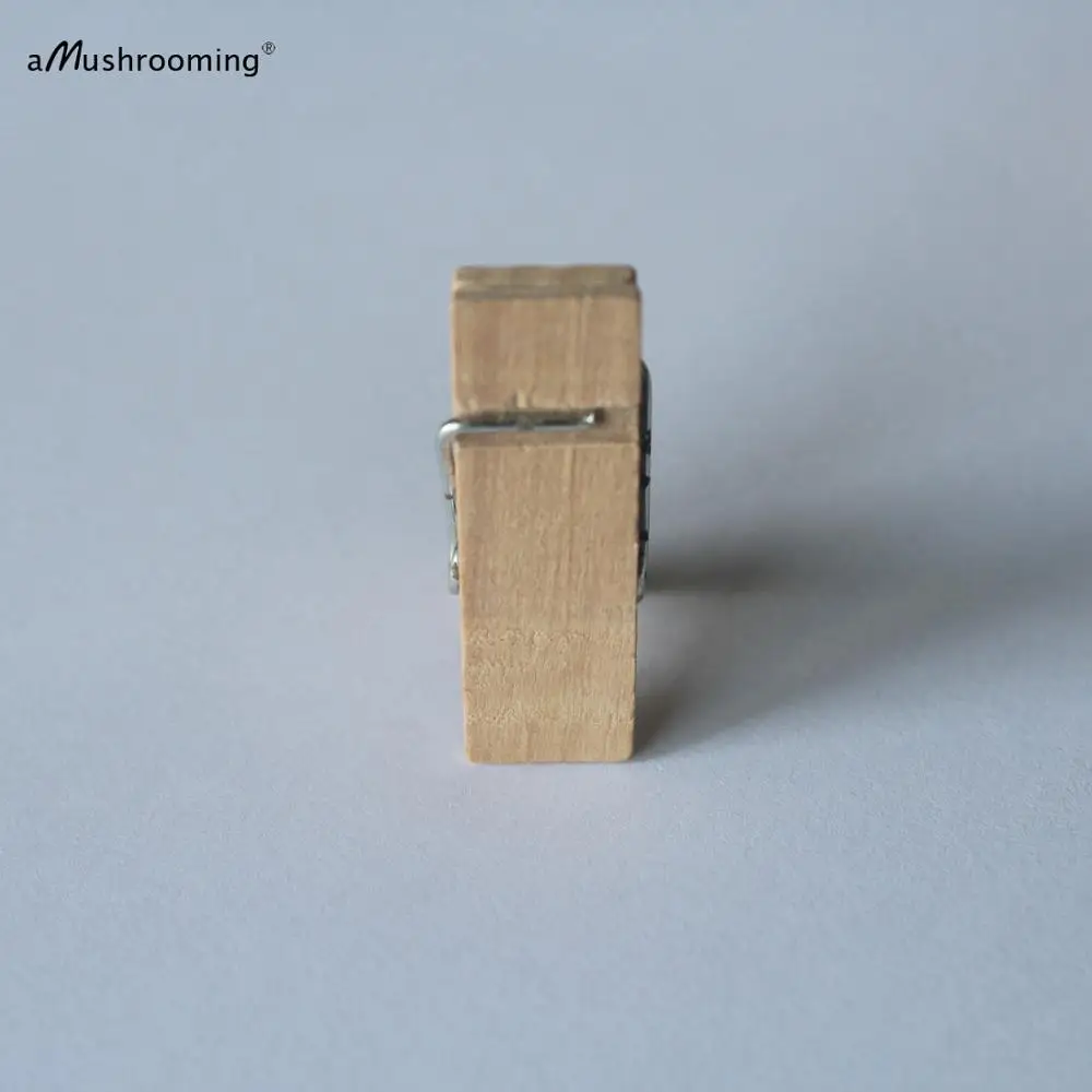 Деревянные зажимы для пищевых пакетов 20 зажимов из натурального дерева хранения