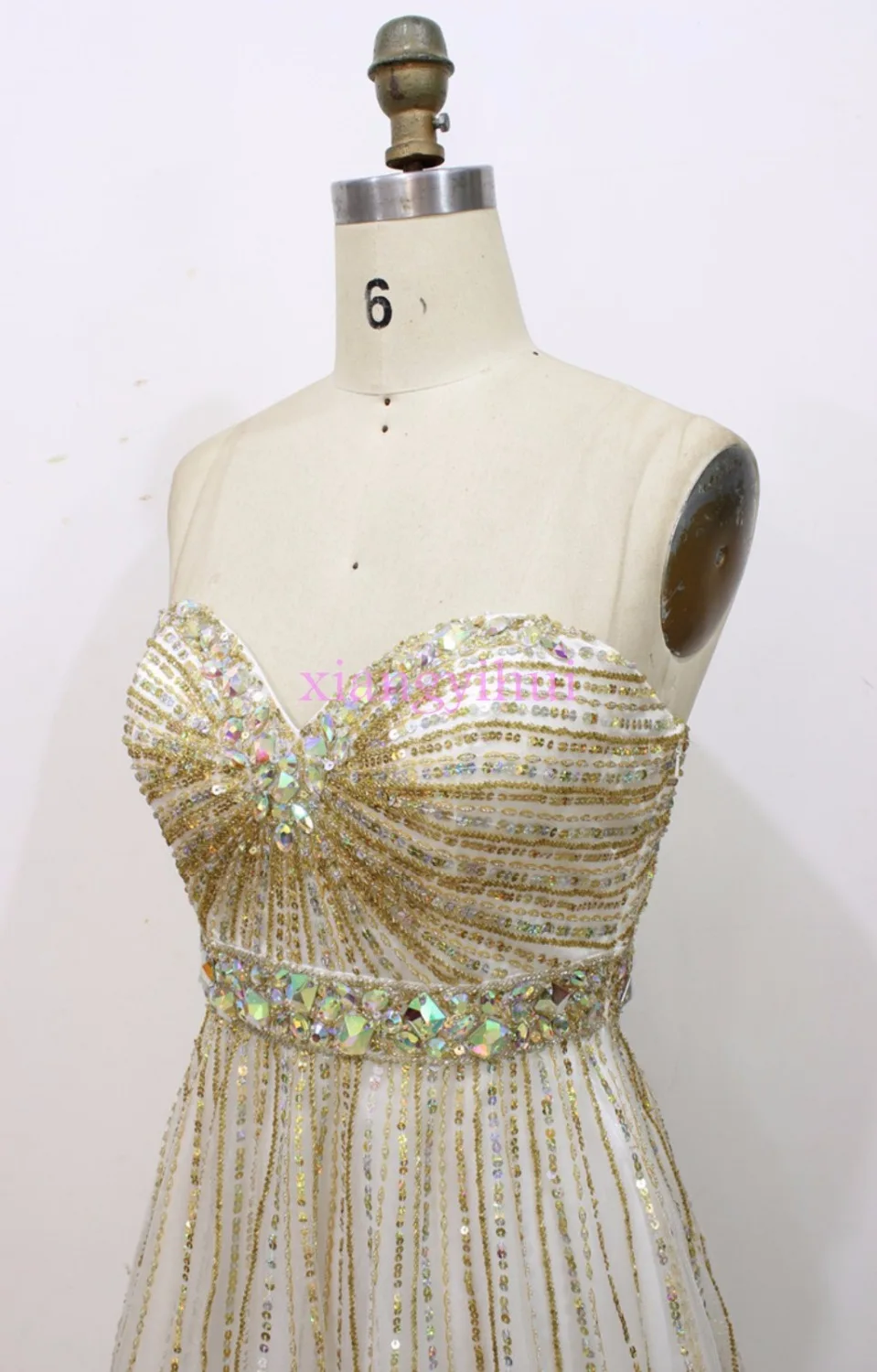 Short A-Line Ball Tulle Cocktail Dress Sequined Crystal Straps Formal Party Sweetheart Neck Line Homecoming | Свадьбы и торжества