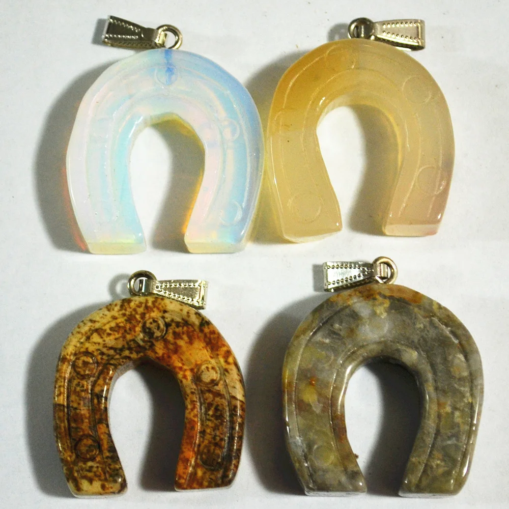 Оптовая продажа новинка 2018 хит продаж натуральный камень подвески с резьбой в