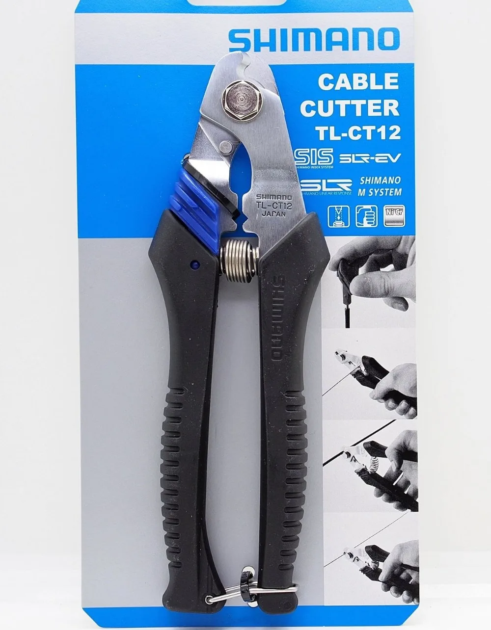 Shimano инструмент для велосипеда TL-CT12 резак кабеля w/лайнер иглы запчасти для велосипеда