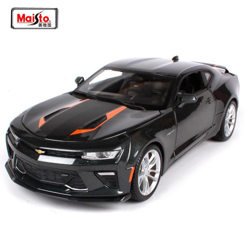 Новинка Maisto 1:18 Chvrolet Camaro FIFTY 50 anniversary Edition спортивный автомобиль литая под давлением модель автомобиля игрушка Новинка в коробке