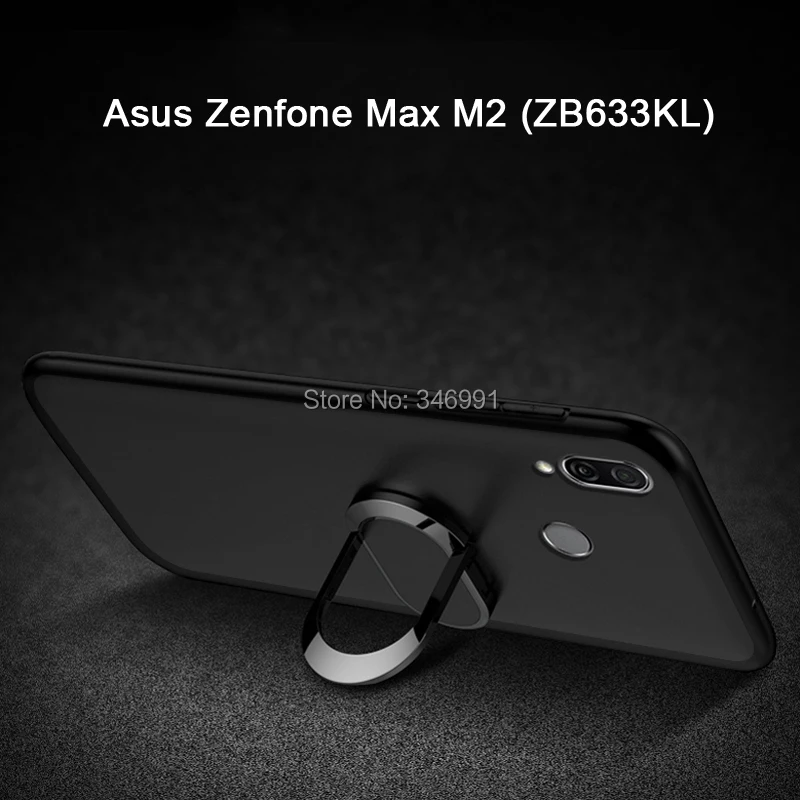 ZB633KL чехол для ASUS ZENFONE MAX M2 ZB633KL чехол Роскошный 6," мягкий черный силиконовый чехол для ASUS ZENFONE MAX M2 ZB633KL чехол s