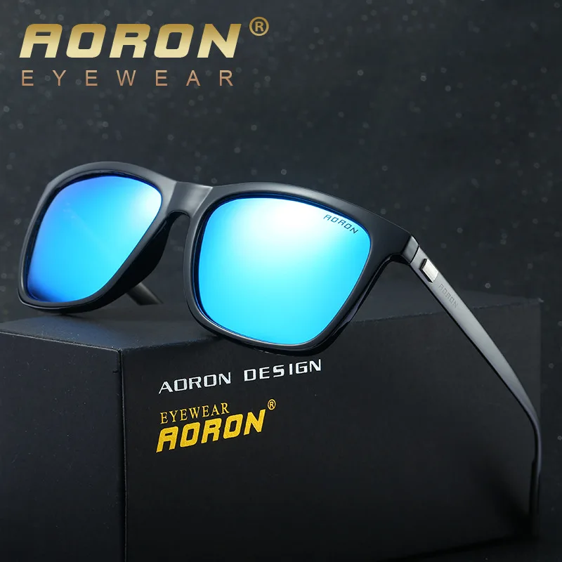 Солнцезащитные очки AORON A387 мужские/женские алюминиевые зеркальные солнечные с
